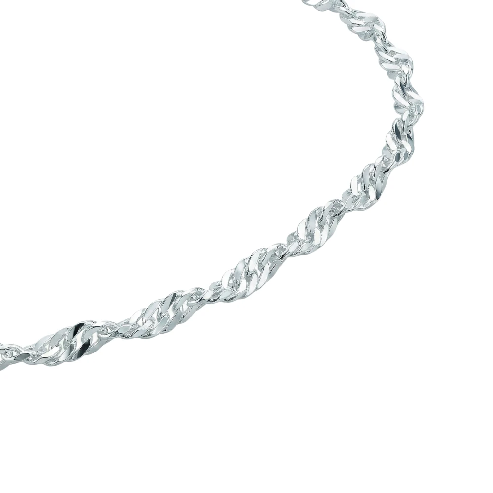 Pulsera Hebra Plata 925
