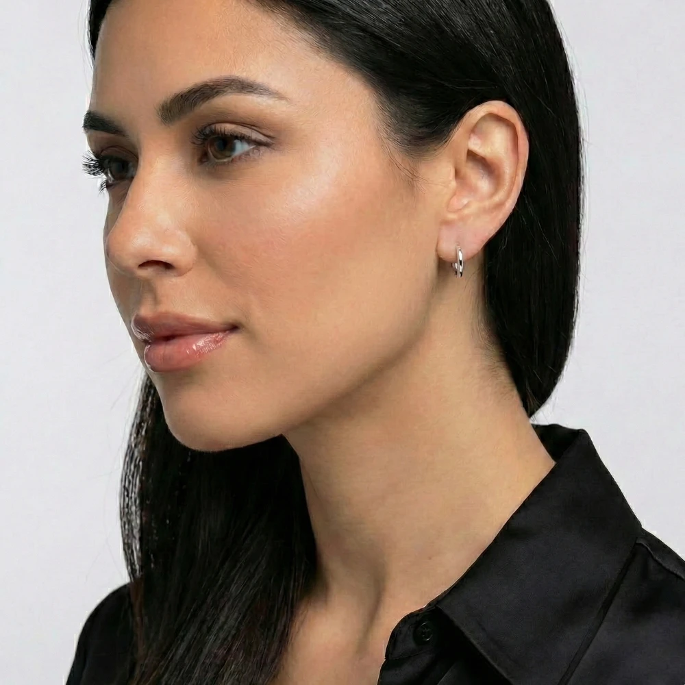 Arracadas Matices Plata 925