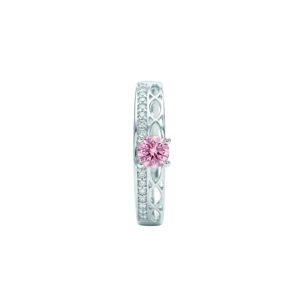Anillo Merletto Rosa Plata 925